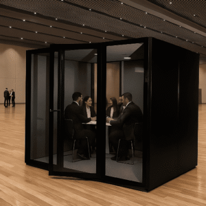 Modern soundproof office pod for private work meetings – KB Housing